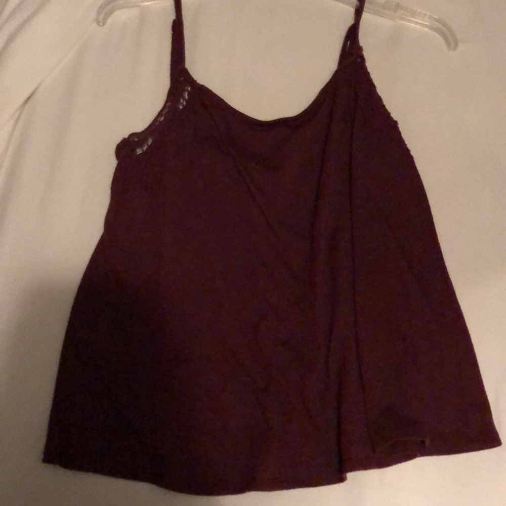 Maroon tank